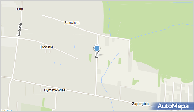 Kielce, Przyłogi, mapa Kielc