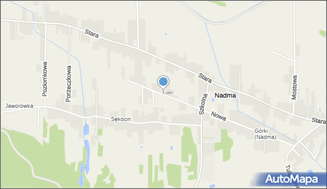 Nadma, Prymasa Tysiąclecia, mapa Nadma