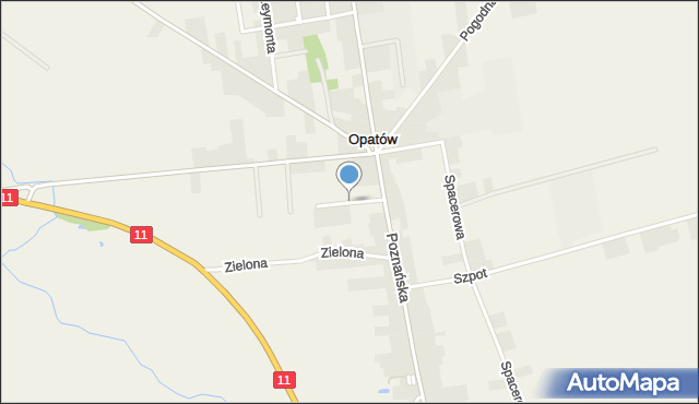 Opatów gmina Łęka Opatowska, Przedszkolna, mapa Opatów gmina Łęka Opatowska