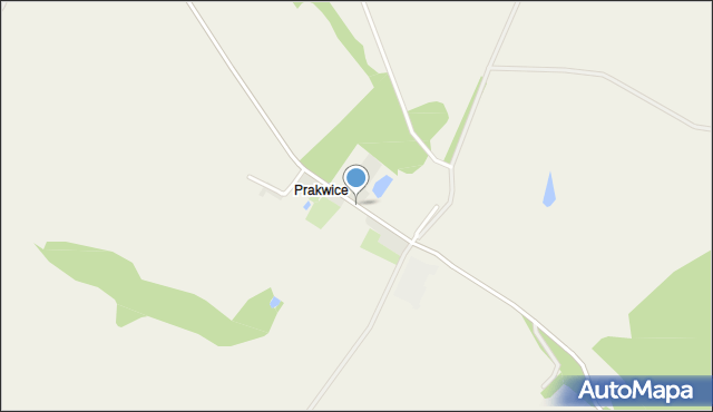 Prakwice, Prakwice, mapa Prakwice