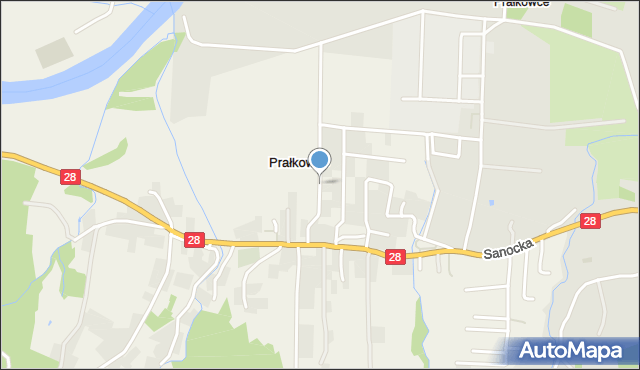 Prałkowce, Prałkowce, mapa Prałkowce