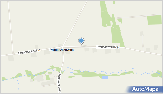 Proboszczewice, Proboszczewice, mapa Proboszczewice