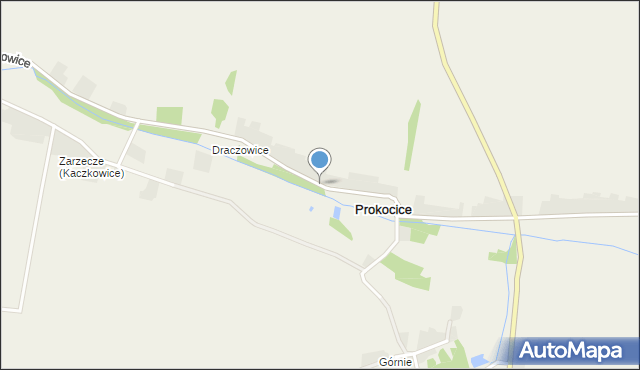 Prokocice, Prokocice, mapa Prokocice