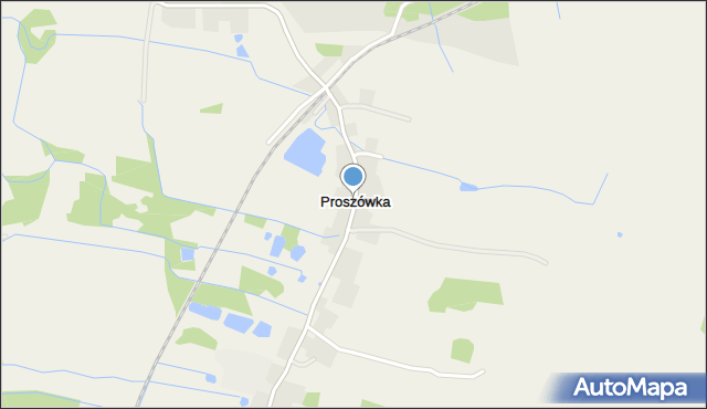 Proszówka, Proszówka, mapa Proszówka