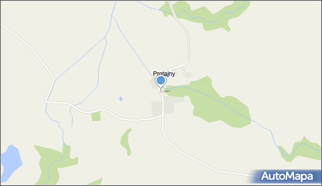 Protajny, Protajny, mapa Protajny