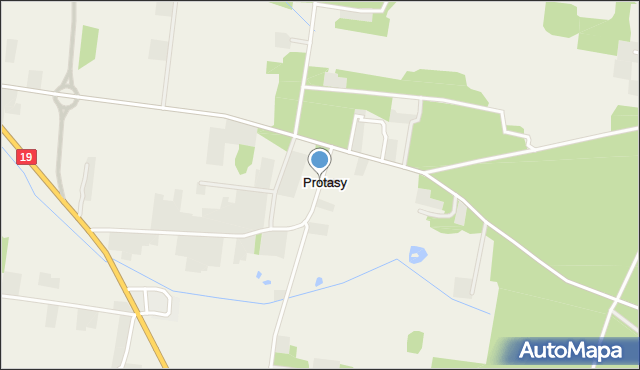 Protasy, Protasy, mapa Protasy