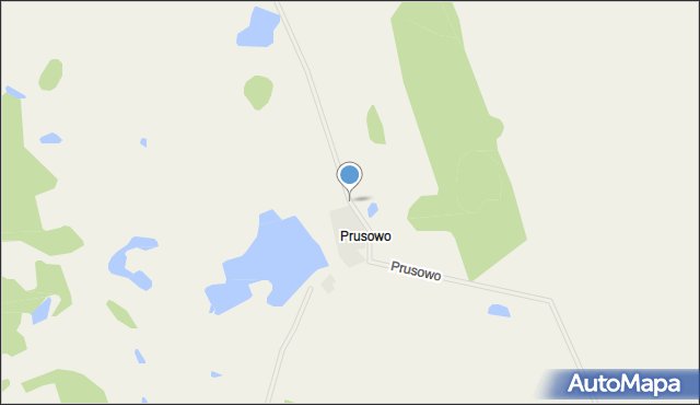 Prusowo, Prusowo, mapa Prusowo