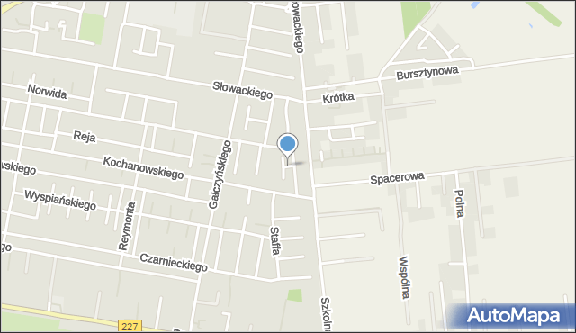 Pruszcz Gdański, Przerwy-Tetmajera Kazimierza, mapa Pruszcz Gdański