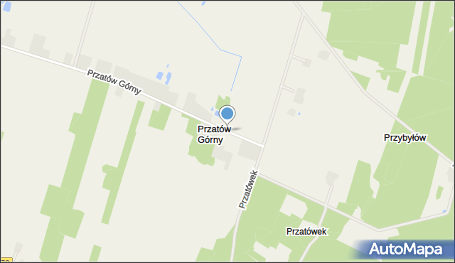 Przatówek, Przatówek, mapa Przatówek