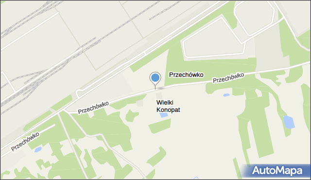 Przechówko, Przechówko, mapa Przechówko