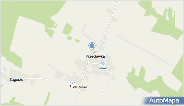 Przecławka, Przecławka, mapa Przecławka