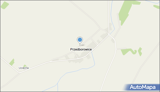 Przedborowice, Przedborowice, mapa Przedborowice