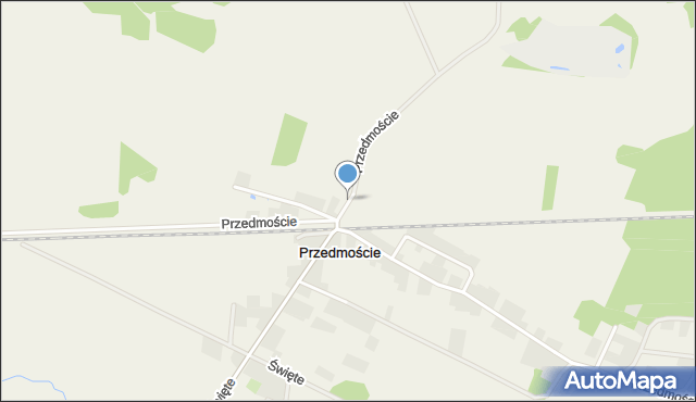 Przedmoście gmina Środa Śląska, Przedmoście, mapa Przedmoście gmina Środa Śląska