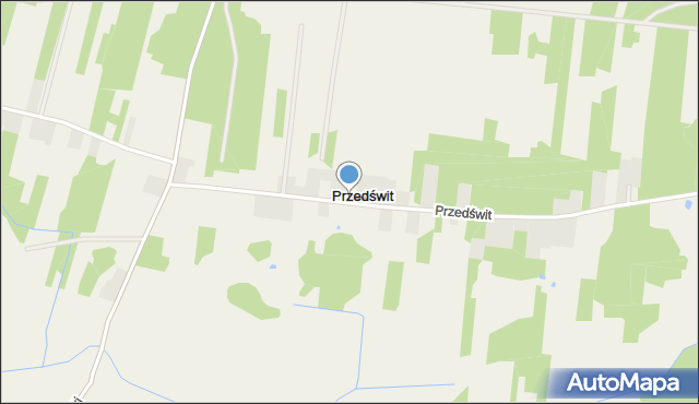 Przedświt, Przedświt, mapa Przedświt