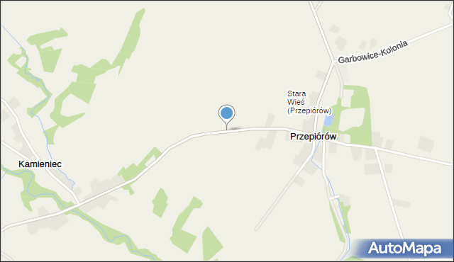 Przepiórów, Przepiórów, mapa Przepiórów