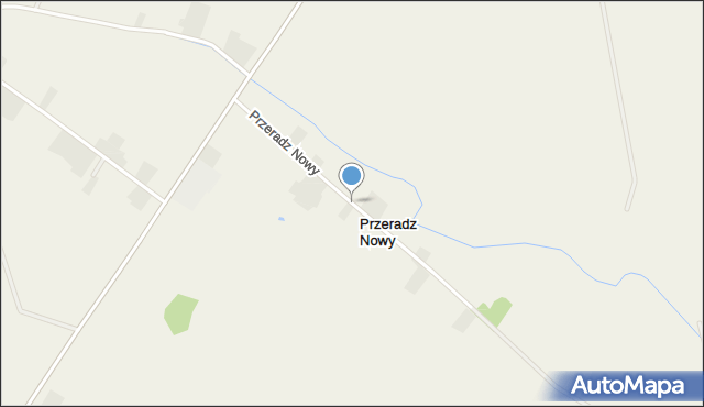 Przeradz Nowy, Przeradz Nowy, mapa Przeradz Nowy