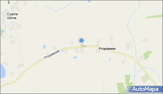 Przęsławek, Przęsławek, mapa Przęsławek