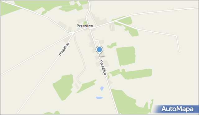 Prześlice, Prześlice, mapa Prześlice