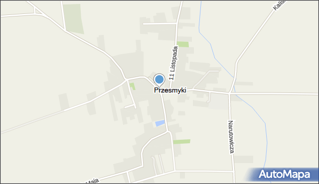 Przesmyki, Przesmyki, mapa Przesmyki