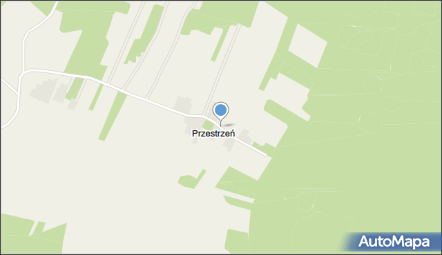 Przestrzeń, Przestrzeń, mapa Przestrzeń