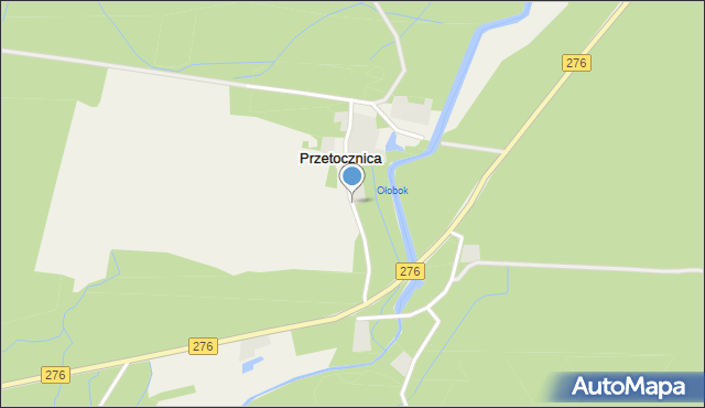 Przetocznica, Przetocznica, mapa Przetocznica