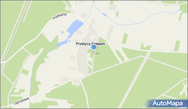 Przetycz-Folwark, Przetycz-Folwark, mapa Przetycz-Folwark