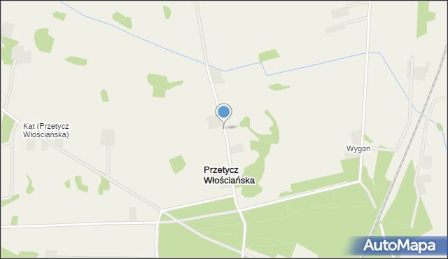 Przetycz Włościańska, Przetycz Włościańska, mapa Przetycz Włościańska