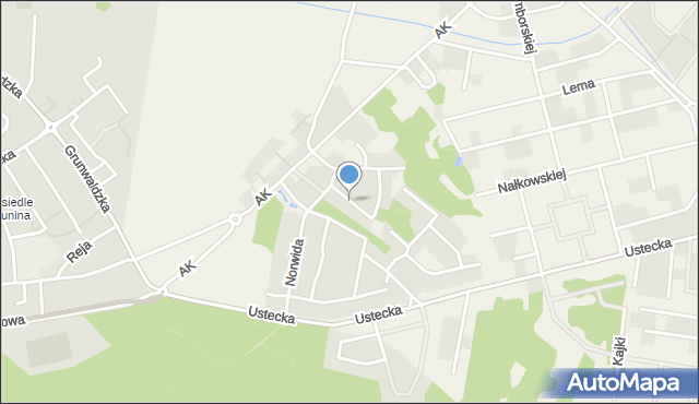Przewłoka gmina Ustka, Przerwy-Tetmajera Kazimierza, mapa Przewłoka gmina Ustka