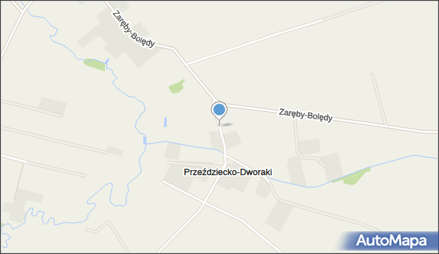 Przeździecko-Dworaki, Przeździecko-Dworaki, mapa Przeździecko-Dworaki