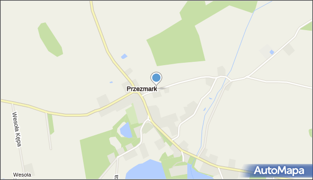 Przezmark gmina Stary Dzierzgoń, Przezmark, mapa Przezmark gmina Stary Dzierzgoń