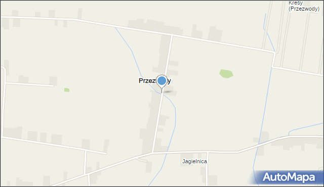 Przezwody gmina Proszowice, Przezwody, mapa Przezwody gmina Proszowice