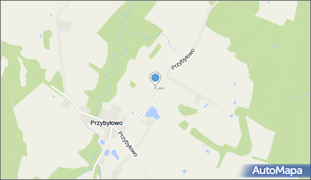 Przybyłowo gmina Tolkmicko, Przybyłowo, mapa Przybyłowo gmina Tolkmicko