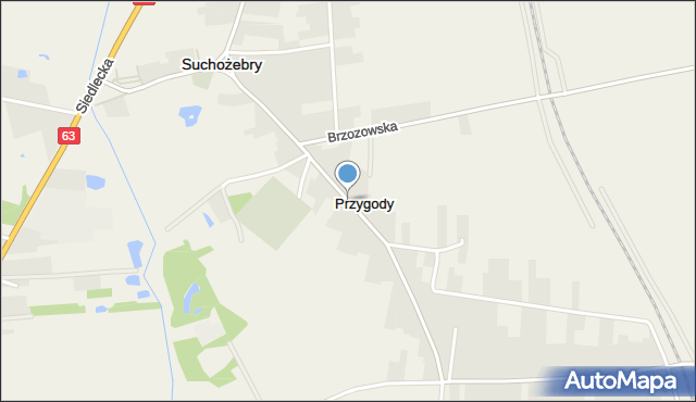 Przygody, Przygody, mapa Przygody