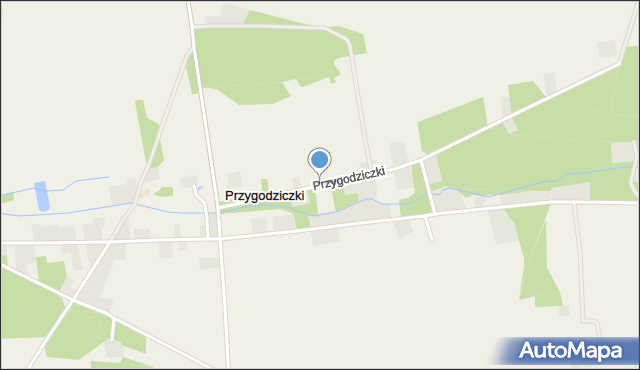 Przygodziczki, Przygodziczki, mapa Przygodziczki