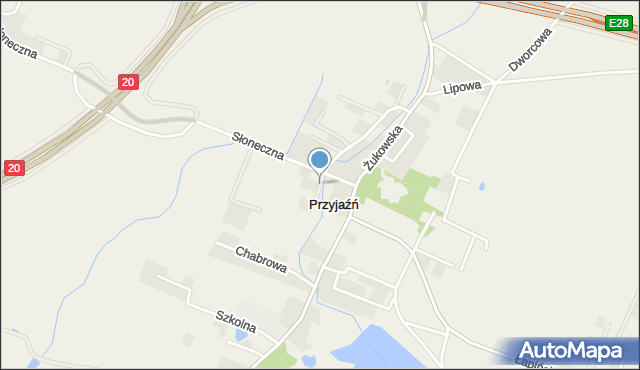 Przyjaźń, Przyjaźń, mapa Przyjaźń