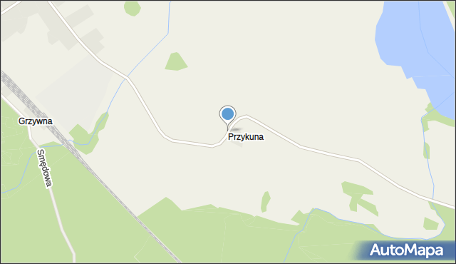 Przykuna, Przykuna, mapa Przykuna