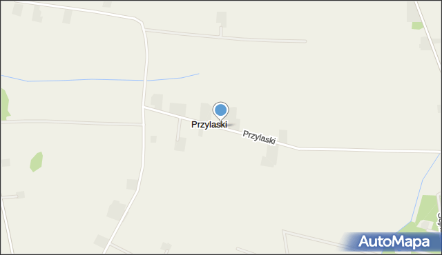 Przylaski gmina Pacyna, Przylaski, mapa Przylaski gmina Pacyna