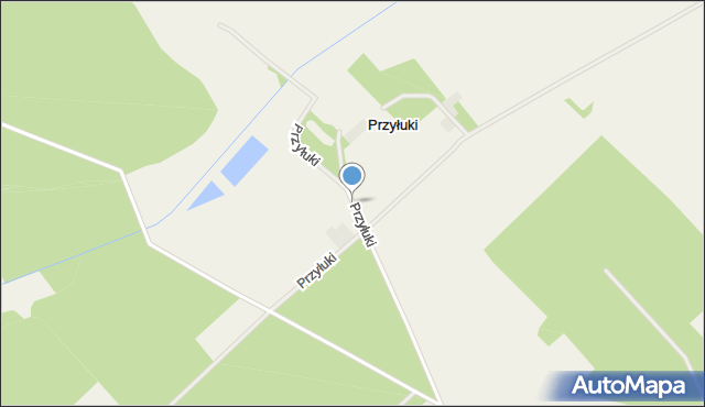 Przyłuki, Przyłuki, mapa Przyłuki