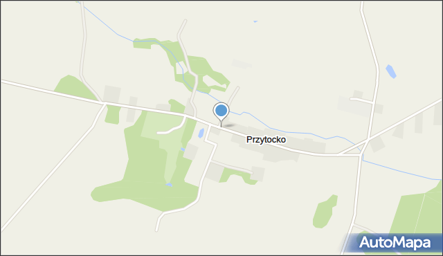 Przytocko, Przytocko, mapa Przytocko