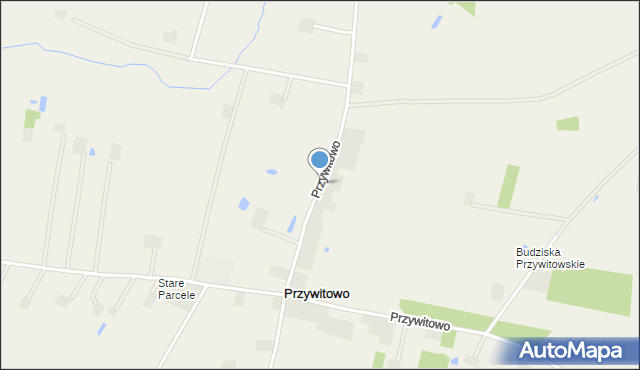 Przywitowo, Przywitowo, mapa Przywitowo