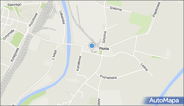 Racibórz, Promenada, mapa Racibórz