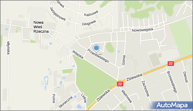 Starogard Gdański, Przanowskiego Edwarda, mapa Starogard Gdański