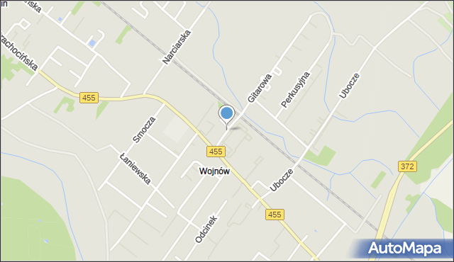 Wrocław, Przy Torze, mapa Wrocławia