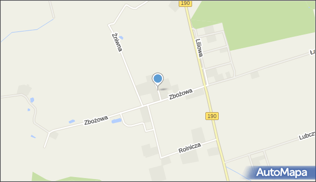 Kobylec gmina Wągrowiec, Pszenna, mapa Kobylec gmina Wągrowiec
