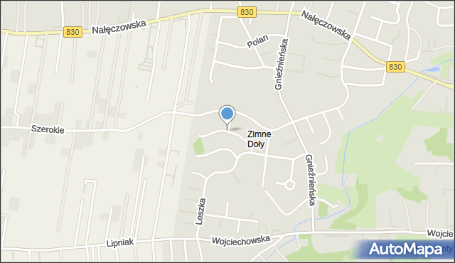 Lublin, Pszowian, mapa Lublina