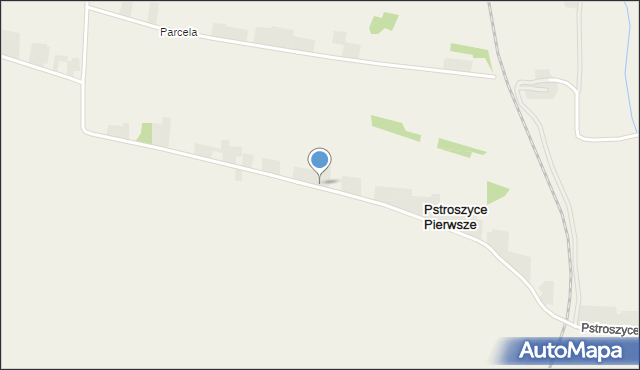 Pstroszyce Pierwsze, Pstroszyce Pierwsze, mapa Pstroszyce Pierwsze