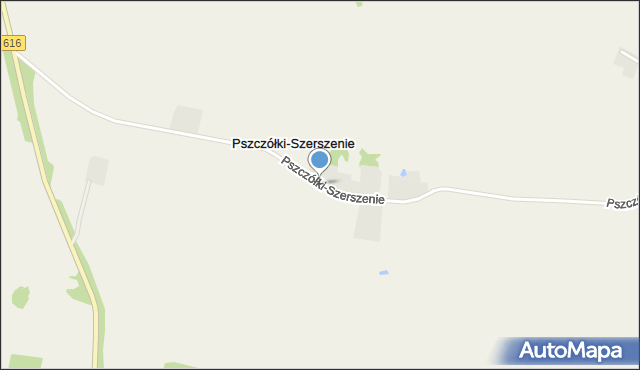 Pszczółki-Szerszenie, Pszczółki-Szerszenie, mapa Pszczółki-Szerszenie