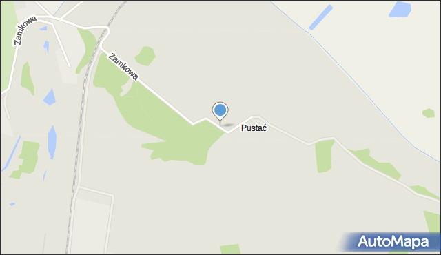 Nowogard, Pustać, mapa Nowogard