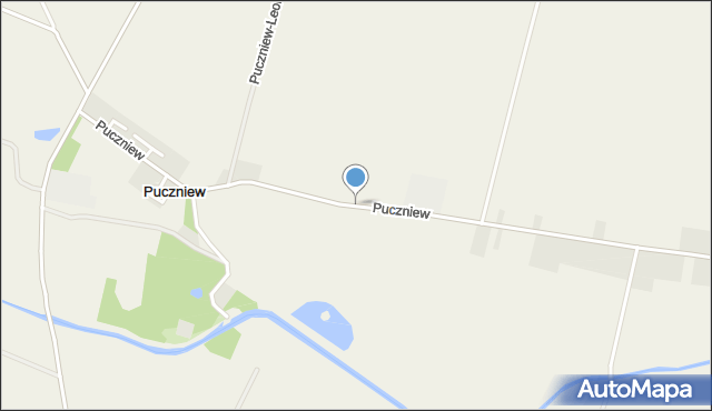 Puczniew, Puczniew, mapa Puczniew