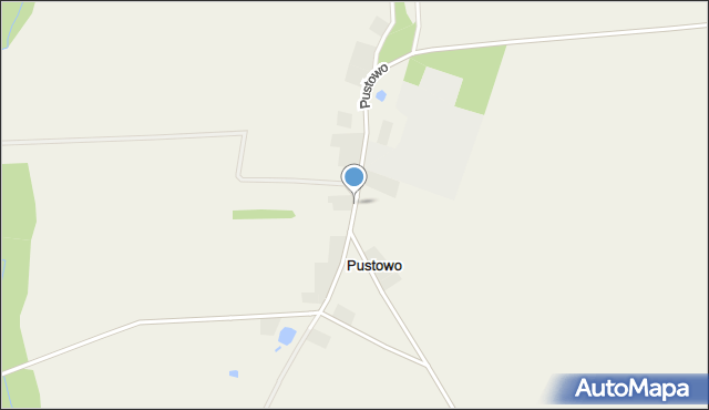 Pustowo gmina Kępice, Pustowo, mapa Pustowo gmina Kępice